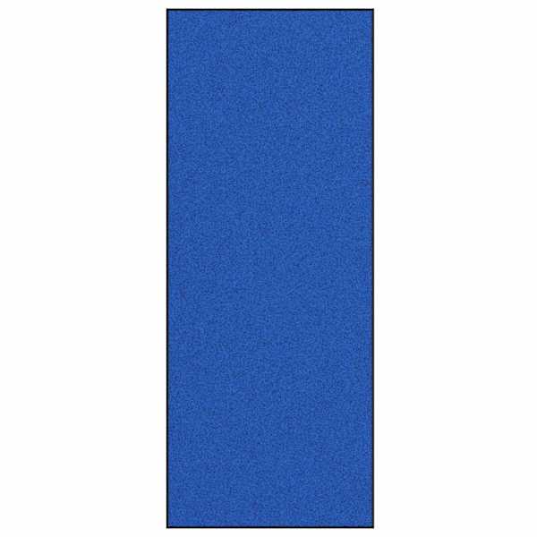 vidaXL Uksematt Sinine ja Must 120 x 300 cm 100% pol&uuml;amiid
