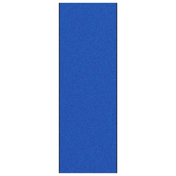 vidaXL Uksematt Sinine ja Must 120 x 350 cm 100% pol&uuml;amiid