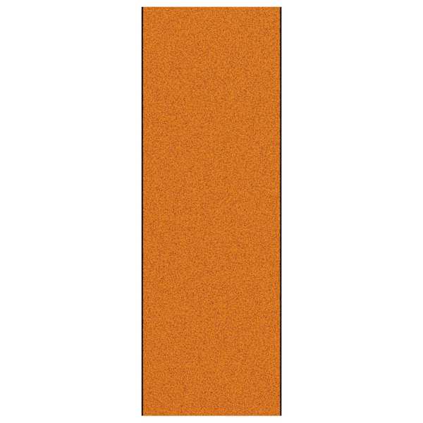 vidaXL Uksematt Oranž ja Must 120 x 350 cm 100% pol&uuml;amiid