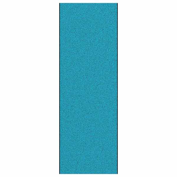 vidaXL Uksematt Ts&uuml;aan ja Must 120 x 350 cm 100% pol&uuml;amiid