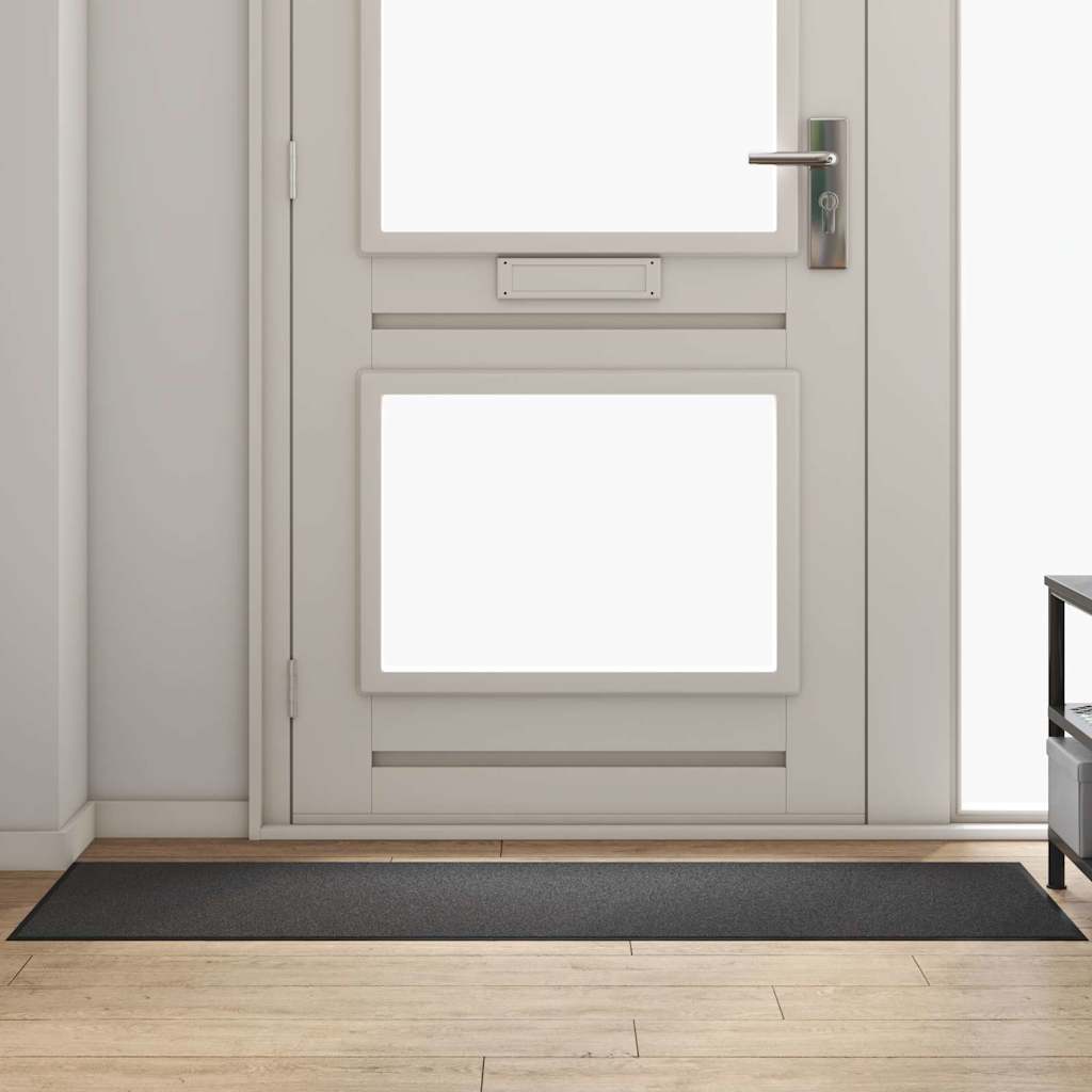 Правоъгълна Изтривалка Антрацит 60x180 см