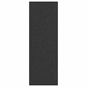 vidaXL Uksematt Antratsiit ja must 120 x 350 cm 100% pol&uuml;amiid