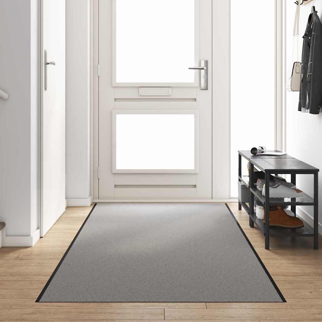 Голяма Правоъгълна Изтривалка Сива 120x350 см