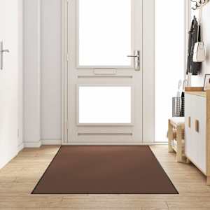 Doormat Drugo Rjava in črna 120 x 300 cm Polipropilen in vinil
