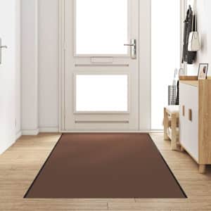 Doormat Drugo Rjava in črna 120 x 350 cm Polipropilen in vinil