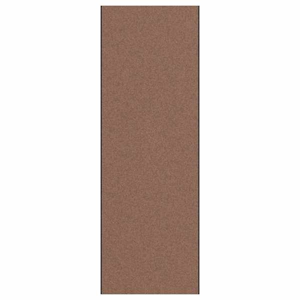 vidaXL Uksematt Pruun ja must 120 x 350 cm 100% pol&uuml;amiid