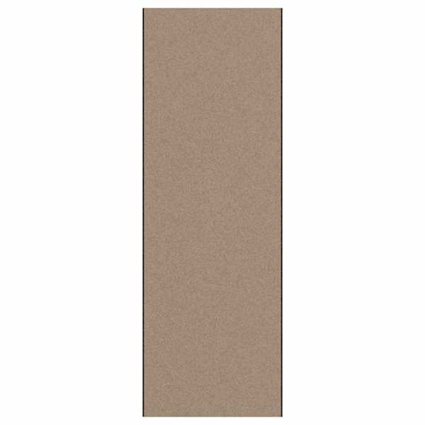 vidaXL Uksematt Bež ja must 120 x 350 cm 100% pol&uuml;amiid