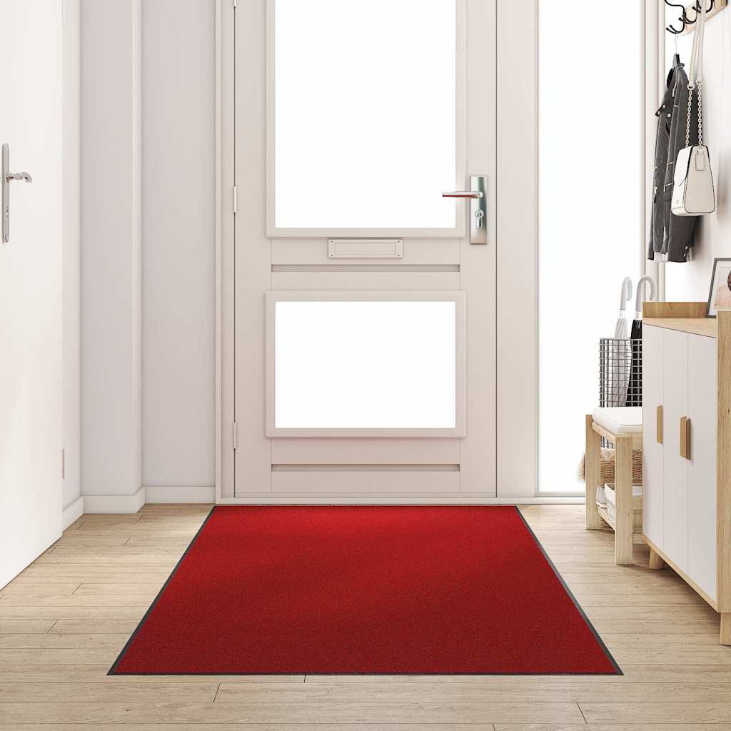 Килим vidaXL Червен Правоъгълен 120x250 см