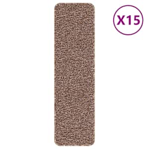 Protiskluzové podložky na schody 15 pcs Hnědá 75 x 20 cm PP - obrázek 2