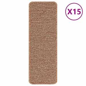 vidaXL Libisemisvastased trepimatid 15 tk 60 x 25 cm Kollane PP