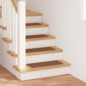 Podloge proti zdrsu za stopnice 15 pcs Rumena 60 x 25 cm PP