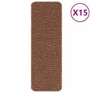 vidaXL Libisemisvastased trepimatid 15 tk 60 x 25 cm Kollane PP