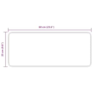 Protiskluzové podložky na schody 15 pcs Žlutá 60 x 25 cm PP - obrázek 9