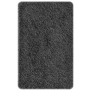 Protivdrsna preproga za kopalnico Temno siva 50 x 80 cm PP - slika 2