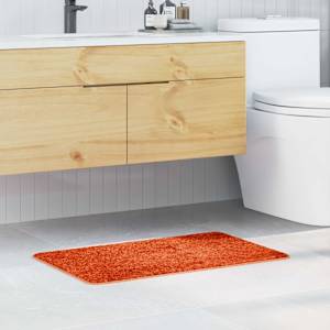 Protivdrsna preproga za kopalnico Oranžna 50 x 80 cm PP