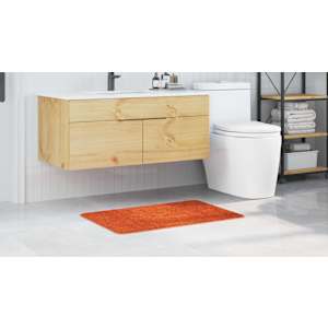 Protivdrsna preproga za kopalnico Oranžna 60 x 90 cm PP - slika 4