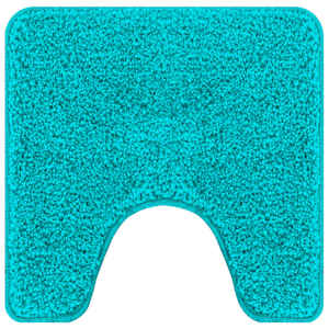 Set protidrsnih kopalnih preprog 2 pcs Turkizna PP - slika 6