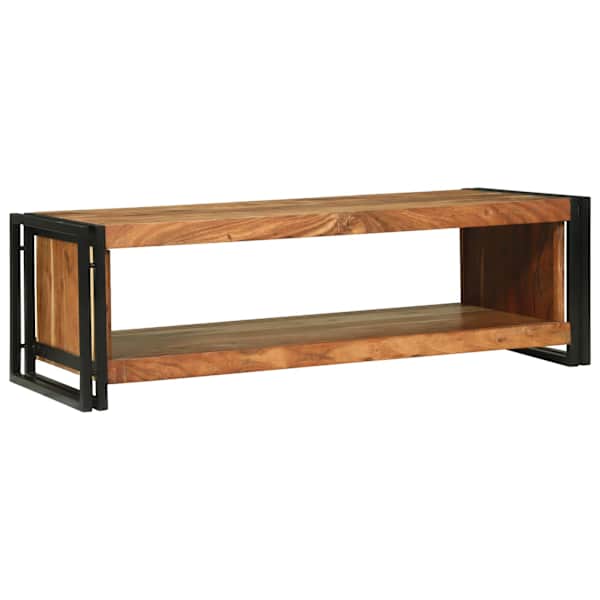 vidaXL Kohvilaud Pruun 120 x 50 x 38 cm Tugev akatsiapuu
