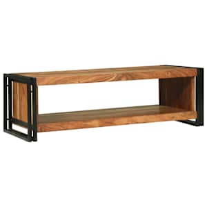 Konferenční stolek Hnědá 120 x 50 x 38 cm Masivní akátové dřevo - obrázek 1