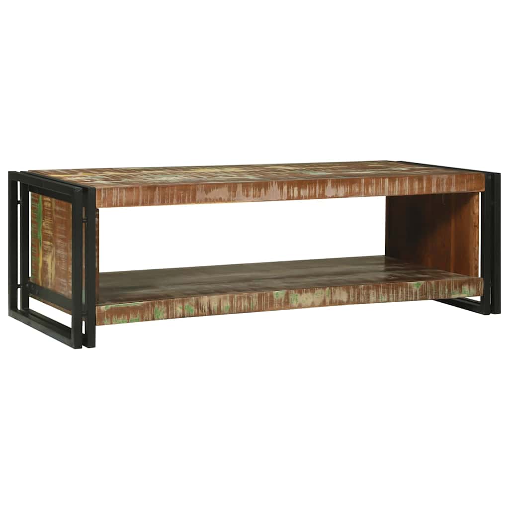 vidaXL Salontafel Bruin 120 x 50 x 38 cm massief gerecycled hout