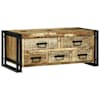 vidaXL Kohvilaud sahtliga Pruun 90 x 50 x 38 cm Tugev mango puu