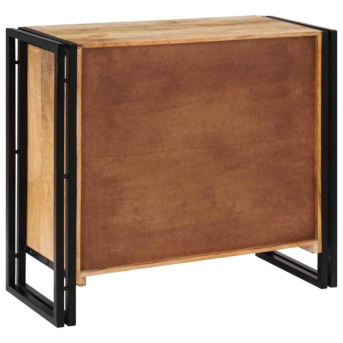 Sideboard Brun 80 x 33 x 70 cm Massivt mangotræ - Billede 8