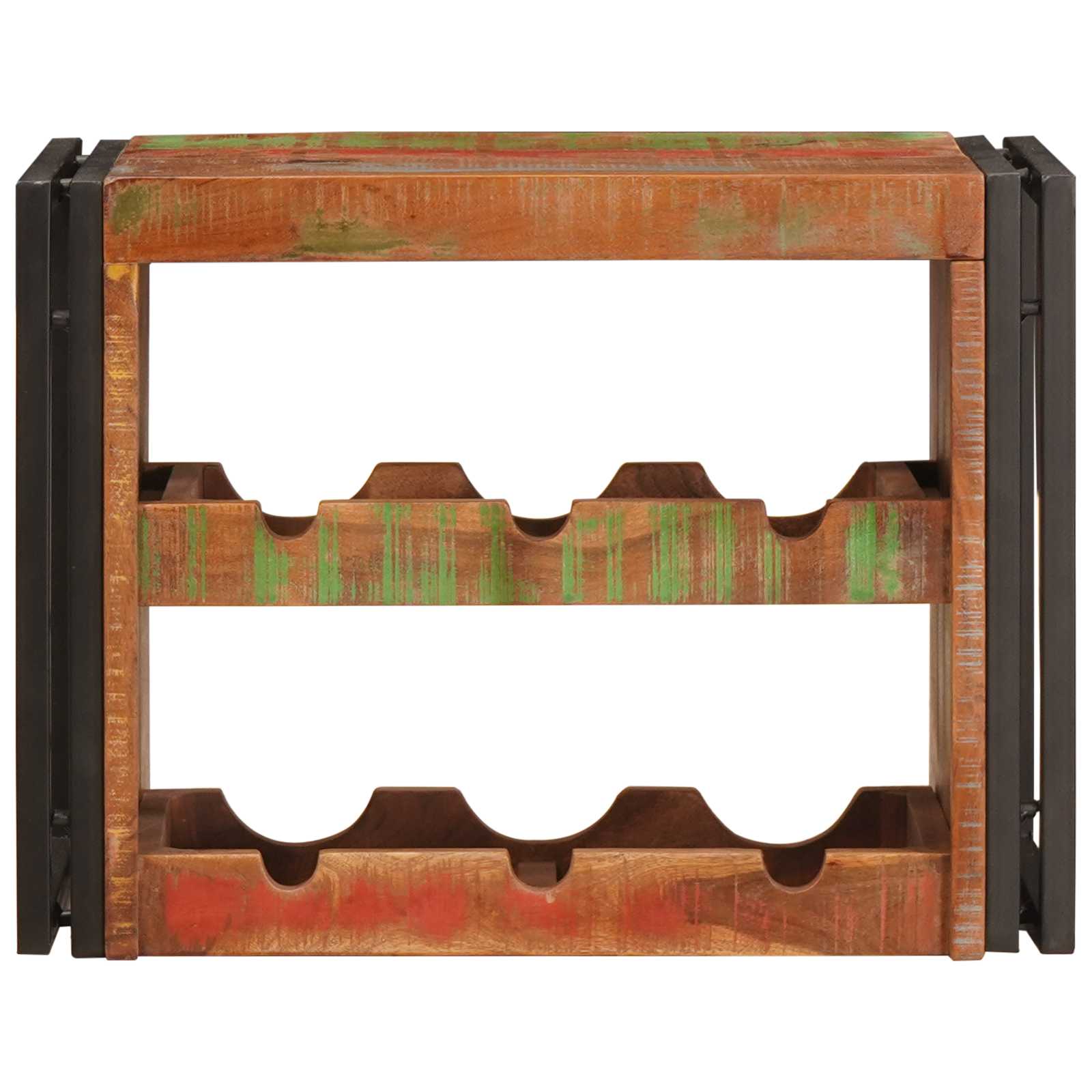 Vinhylle Brun 100 x 45 x 33 cm Massiv gjenbrukt treverk - Bilde 4