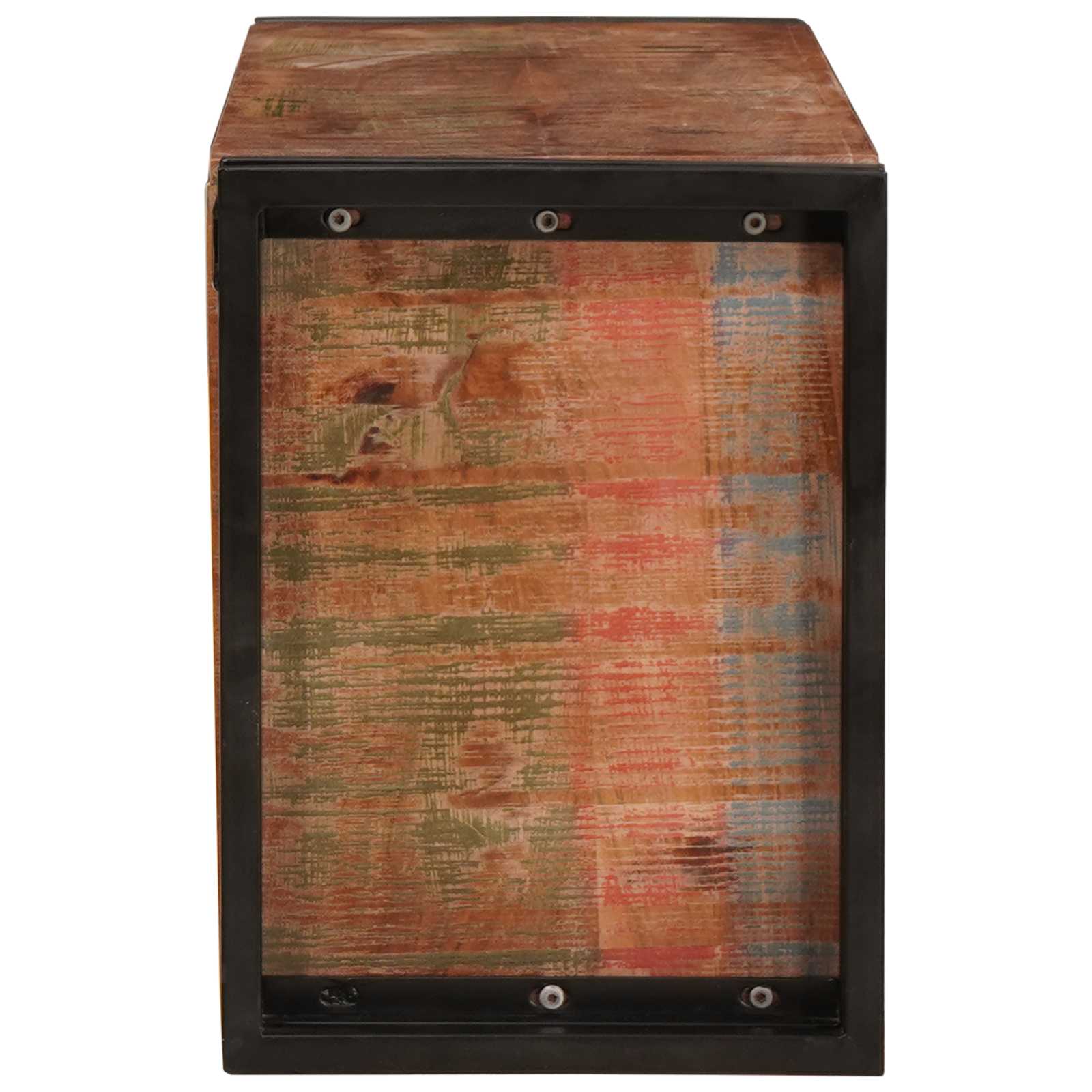 Vinhylle Brun 100 x 45 x 33 cm Massiv gjenbrukt treverk - Bilde 5