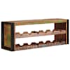 vidaXL Veepudeli Riiul Pruun 120 x 45 x 33 cm Tugev taastatud puit