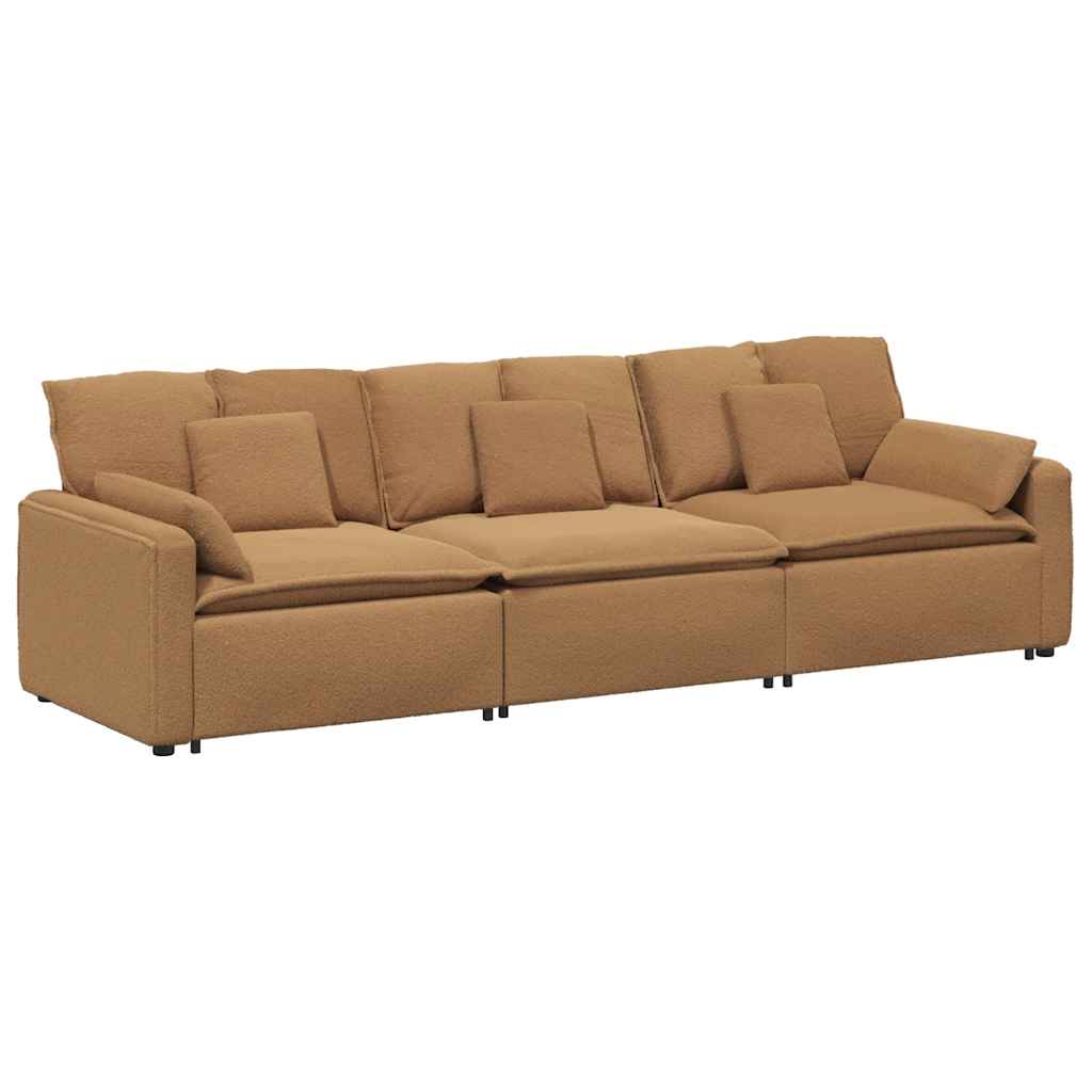 Thumbnail - vidaXL Modulares Sofa mit Kissen Beige