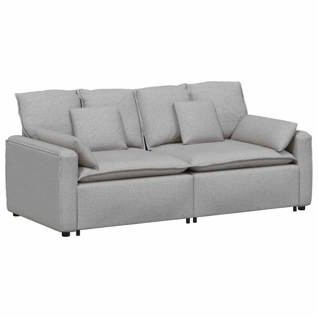 Thumbnail - vidaXL Modulares Sofa mit Kissen Wolkengrau