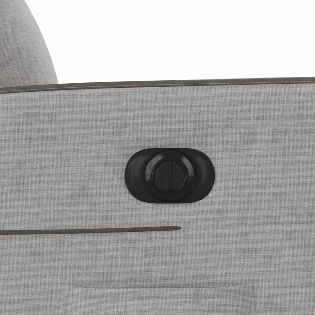 Elektryczny fotel rozkładany Cloud Grey Fabric