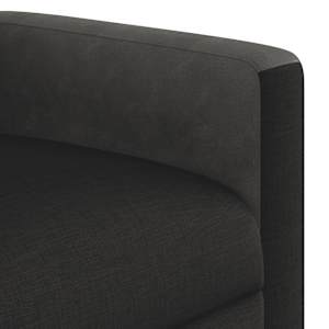 Elektrické zvedací masážní polohovací křeslo černé textil - obrázek 14