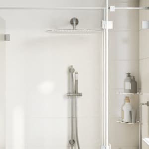 Dešťová sprchová hlavice z nerezové oceli 304 50 cm kulatá - obrázek 3