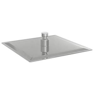 Dešťová sprchová hlavice nerezová ocel 304 20x20 cm čtvercová - obrázek 5