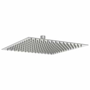 Dešťová sprchová hlavice nerezová ocel 304 25x25 cm čtvercová - obrázek 2