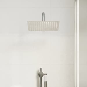 Dešťová sprchová hlavice nerezová ocel 304 25x25 cm čtvercová - obrázek 4