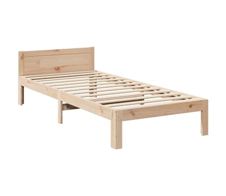 VidaXL Cadre de lit familial sans matelas 270x200cm bois massif de pin