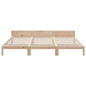 Rodinný rám postele bez matrace 270x200 cm masivní borovice - obrázek 7