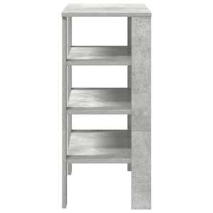 Botník betonově šedý 61x32x70 cm kompozitní dřevo - obrázek 5