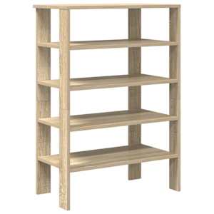 Botník dub sonoma 61x32x87,5 cm kompozitní dřevo - obrázek 2