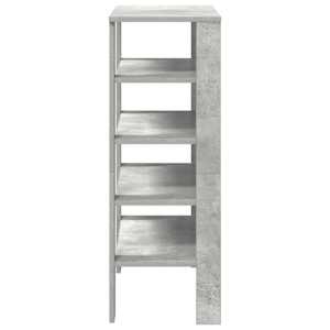 Botník betonově šedý 61x32x87,5 cm kompozitní dřevo - obrázek 5