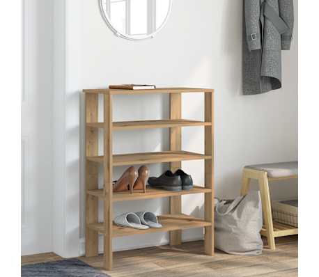 vidaXL Botn&iacute;k dub artisan 61x32x87,5 cm kompozitn&iacute; dřevo