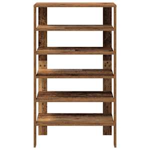Botník old wood 61x32x105 kompozitní dřevo - obrázek 4