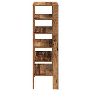 Botník old wood 61x32x105 kompozitní dřevo - obrázek 5