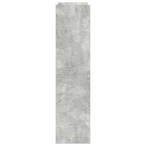 Botník betonově šedý 60x25x100 cm kompozitní dřevo - obrázek 5