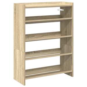 vidaXL kingariiul, sonoma tamm, 60x25x81 cm, tehispuit