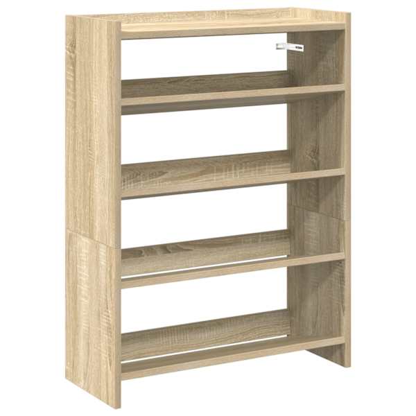 vidaXL kingariiul, sonoma tamm, 60x25x81 cm, tehispuit
