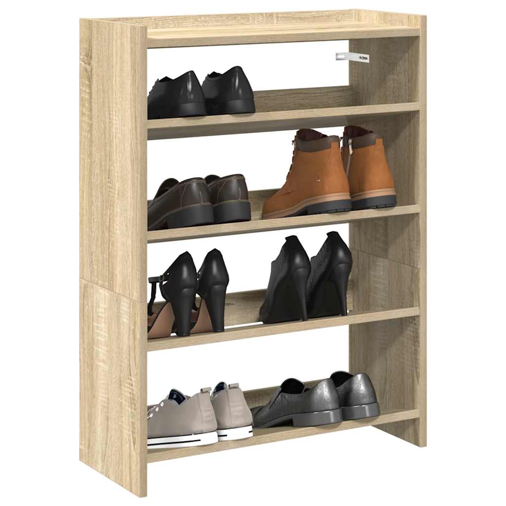 vidaXL Pantofar, stejar sonoma, 60x25x81 cm, lemn prelucrat