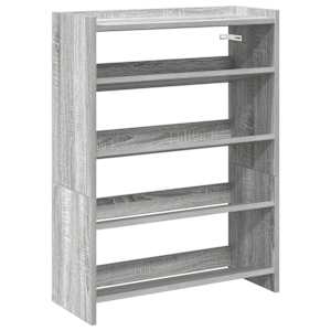 vidaXL kingariiul, hall sonoma tamm, 60x25x81 cm, tehispuit